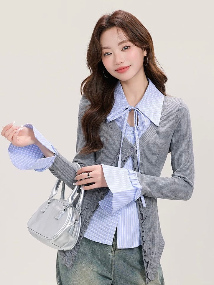 willfully オーガンジーフリルレイヤードシャツ willfully オーガンジーフリルレイヤードシャツ willfully