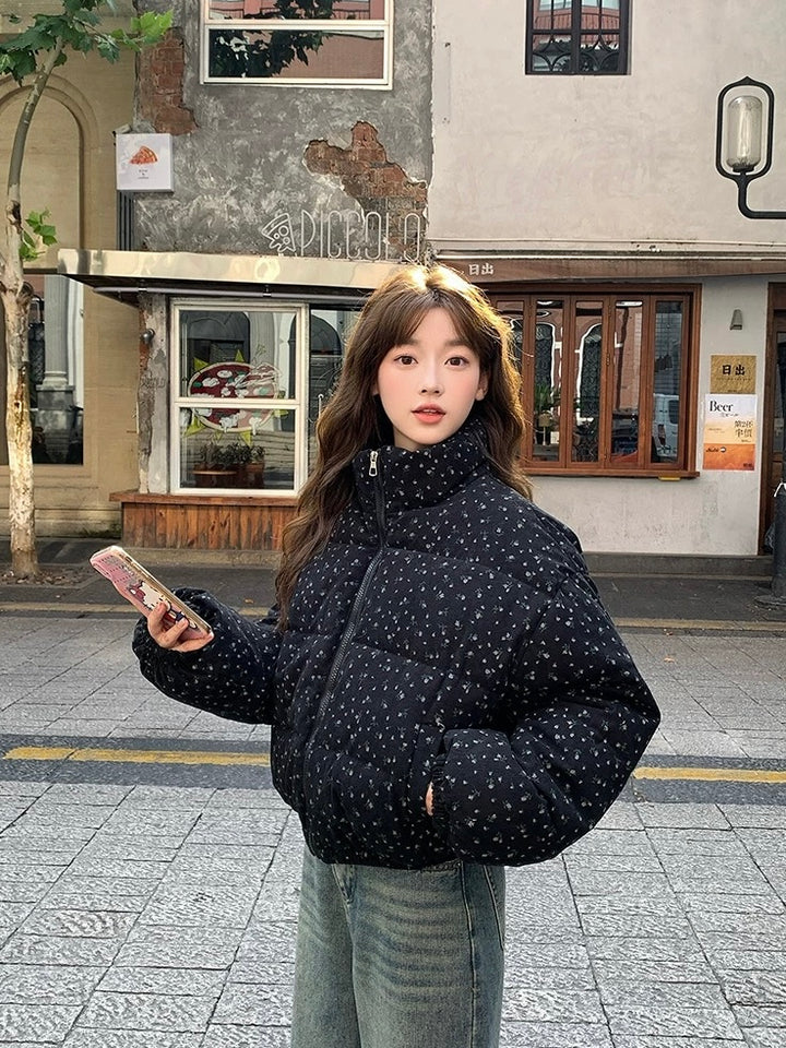 フラワーボリュームショートダウン Mc 593