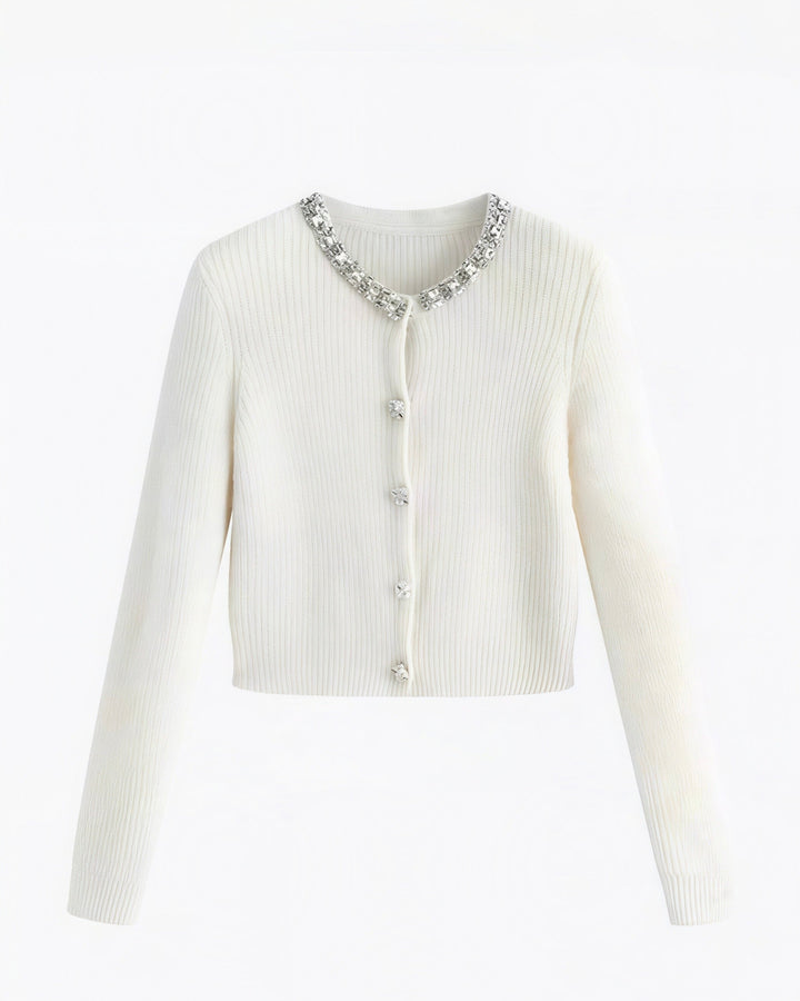 ホリデービジューニットカーディガン Mc 672