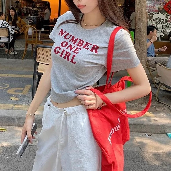 ロゴポイントタイトフィットTシャツ Mc 516
