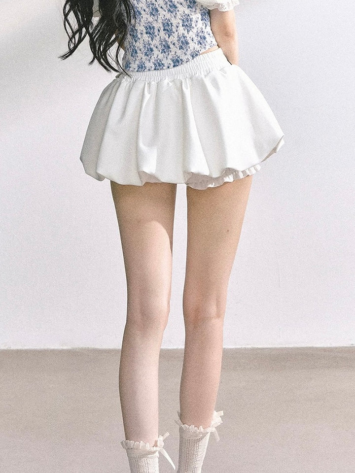 ベルトバルーンミニスカート  Mc 600