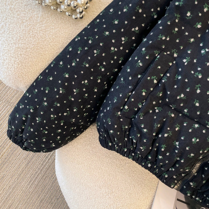 フラワーボリュームショートダウン Mc 593