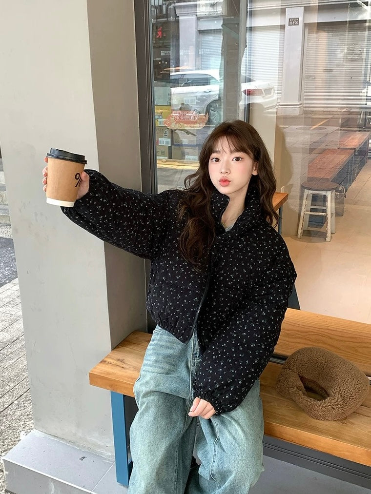 フラワーボリュームショートダウン Mc 593