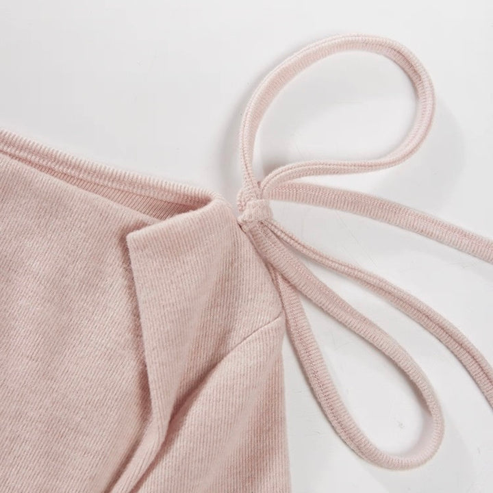 ショルダーリボンドレープトップス Mc 553