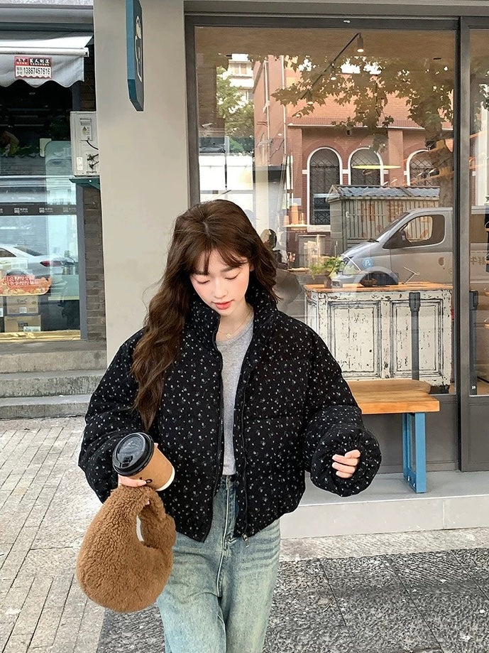 フラワーボリュームショートダウン Mc 593