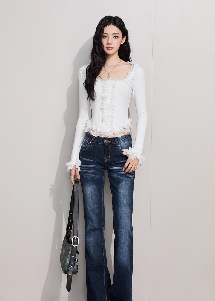 シアーフリルリブニット Mc 318