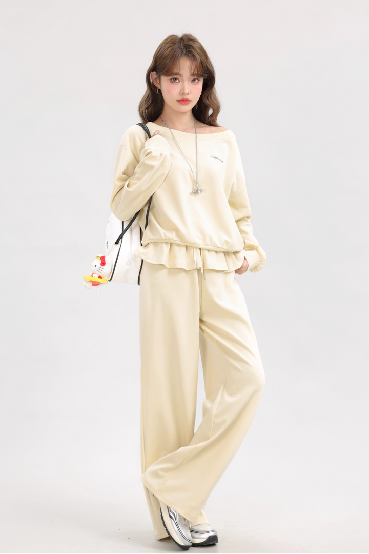 オフショルスウェットセットアップ Mc 379