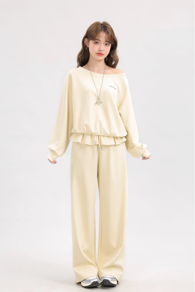 オフショルスウェットセットアップ Mc 379