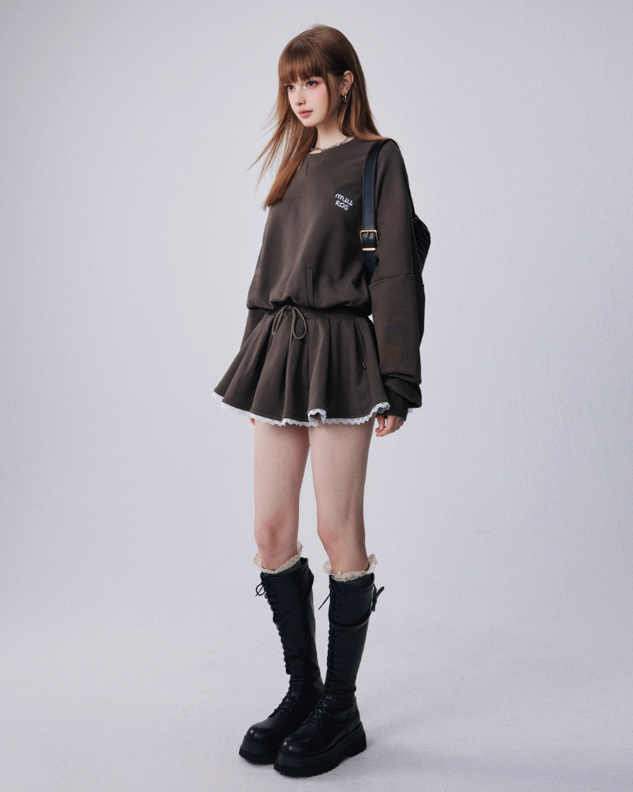 フレアスウェットワンピース Mc 582