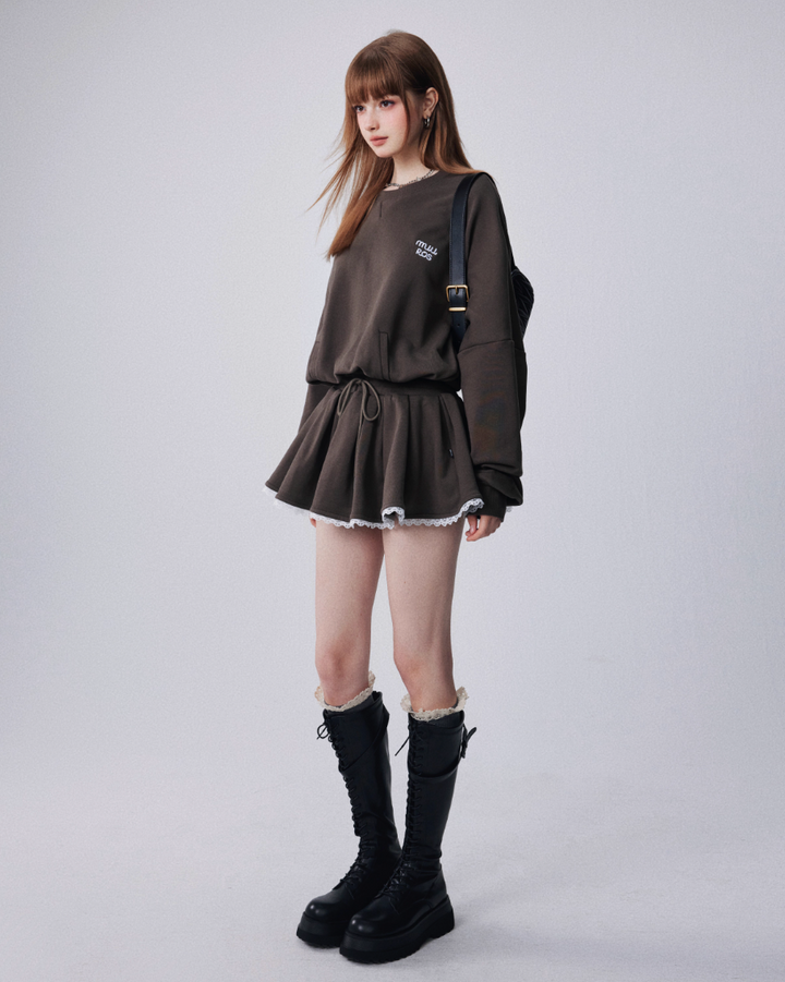 フレアスウェットワンピース Mc 582