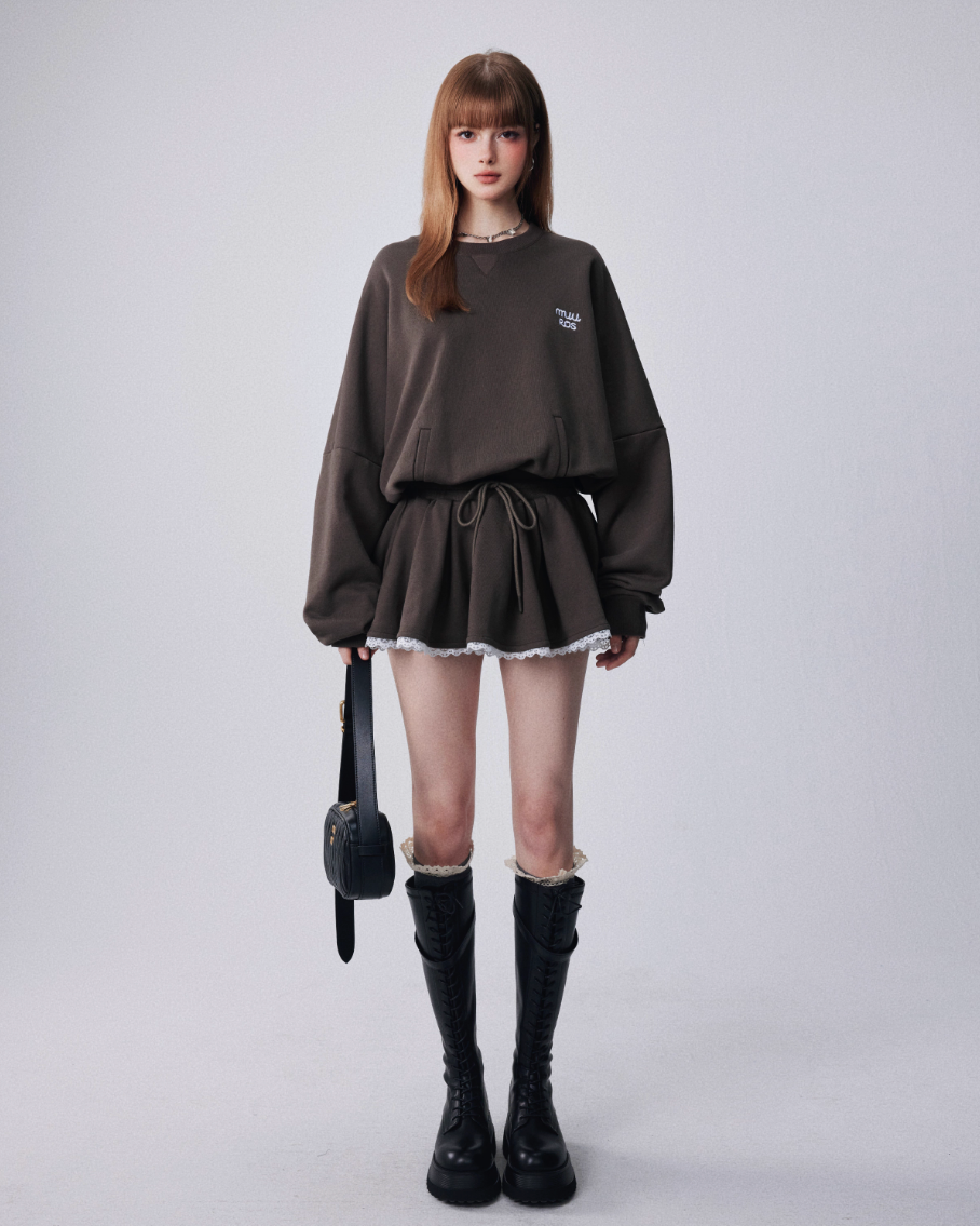 フレアスウェットワンピース Mc 582