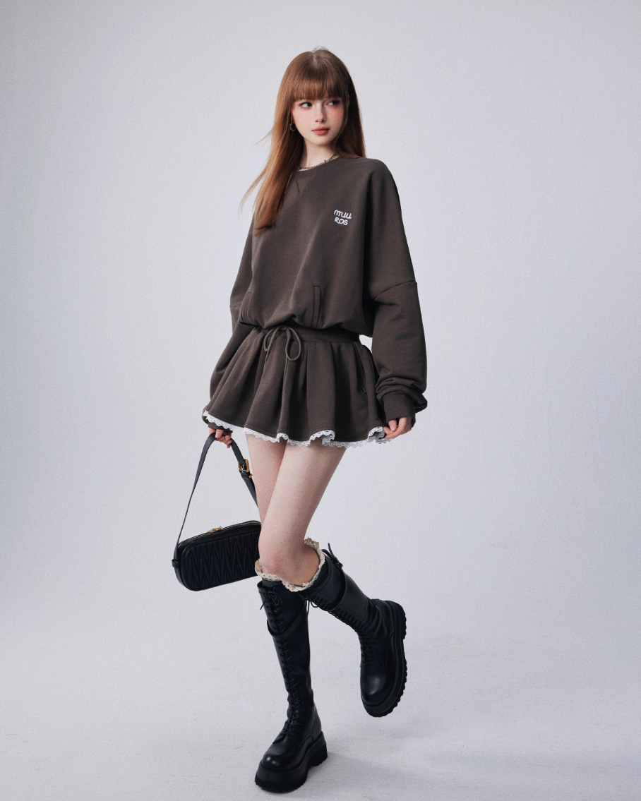 フレアスウェットワンピース Mc 582