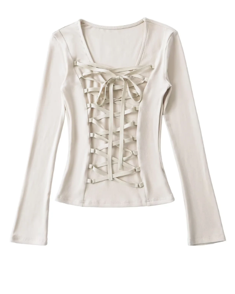 レースアップエッジトップ Mc 605