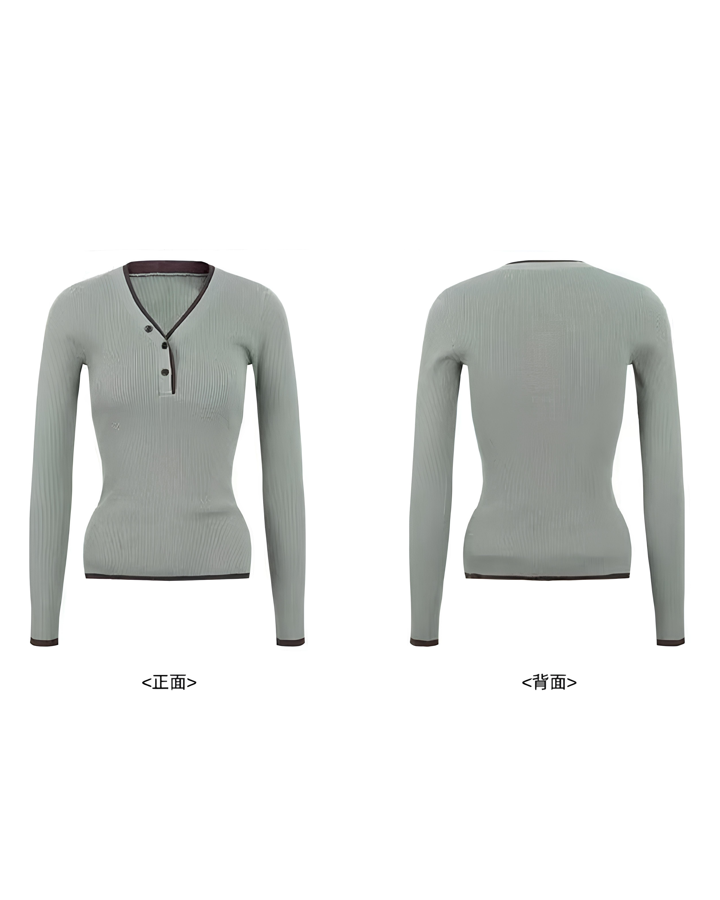 オフショルボーダーニットトップス Mc 644