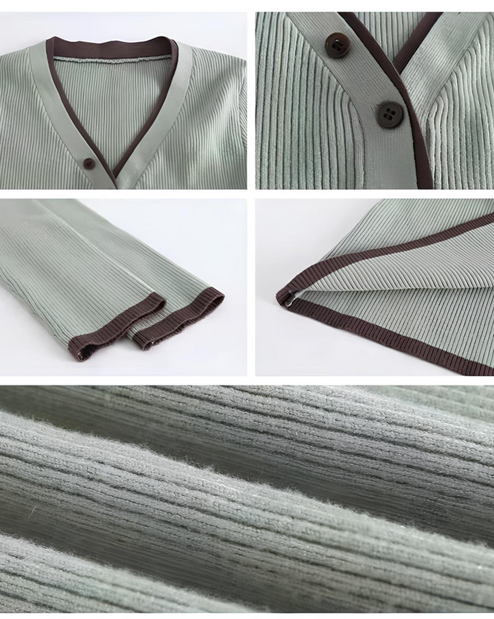 オフショルボーダーニットトップス Mc 644