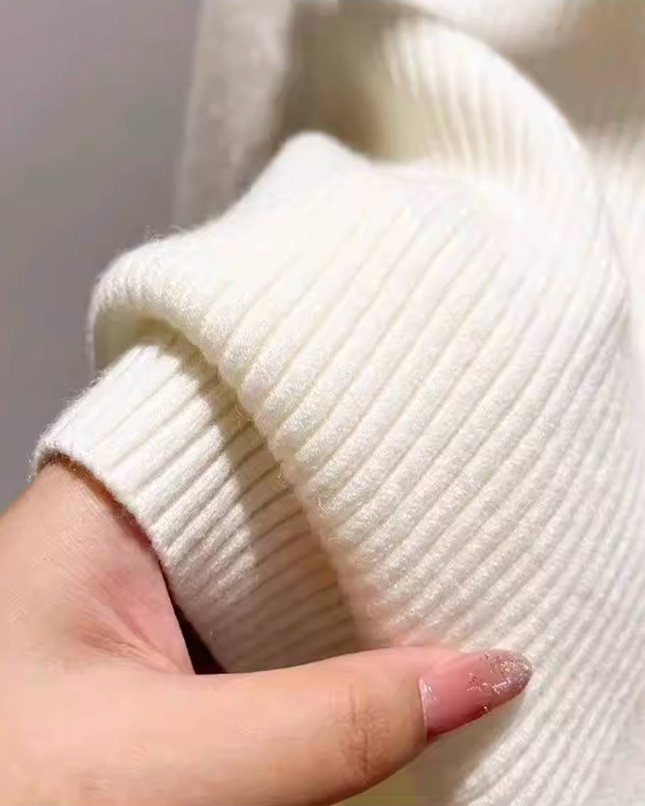 スリムフェザーリブニットトップス Mc 258