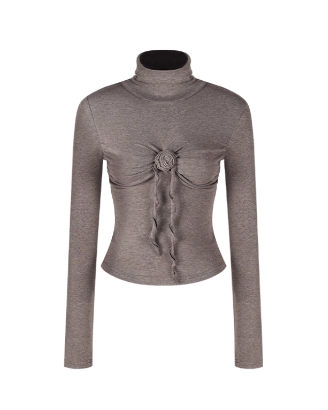 ローズドレープニットトップス Mc 576