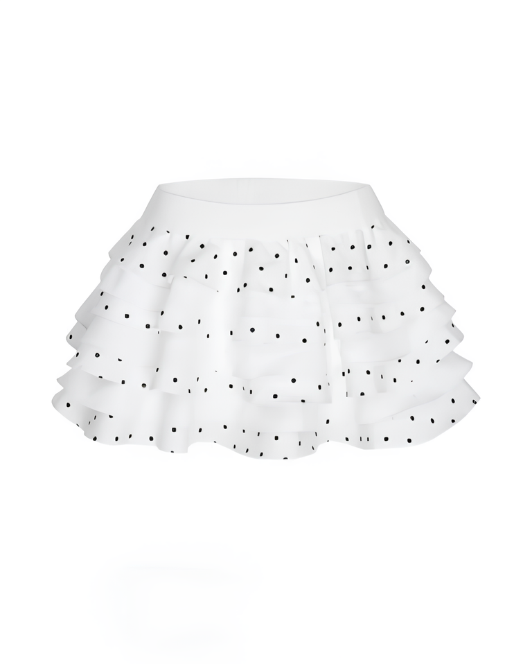 ドットティアード ミニスカート Mc 749