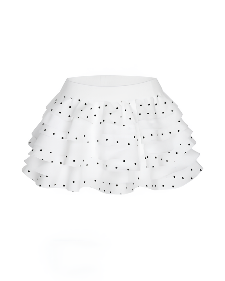 ドットティアード ミニスカート Mc 749