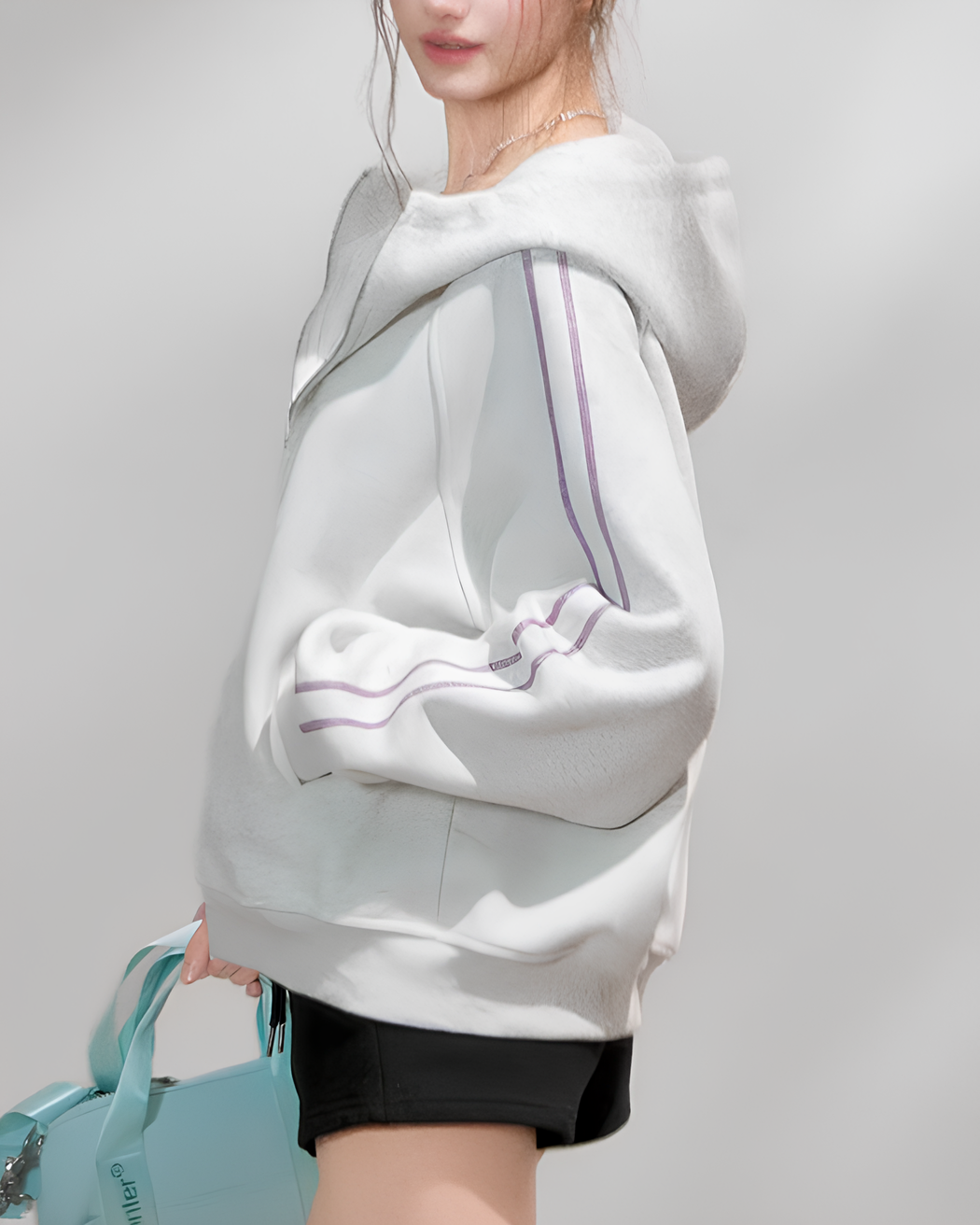 ルーズジップフーディー Mc 767