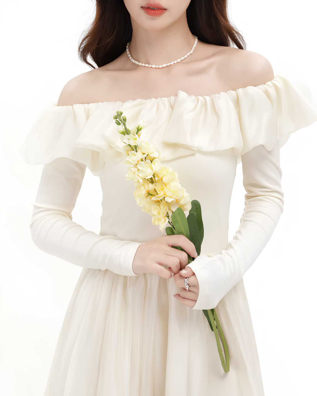 オフショルシアーワンピース Mc 771