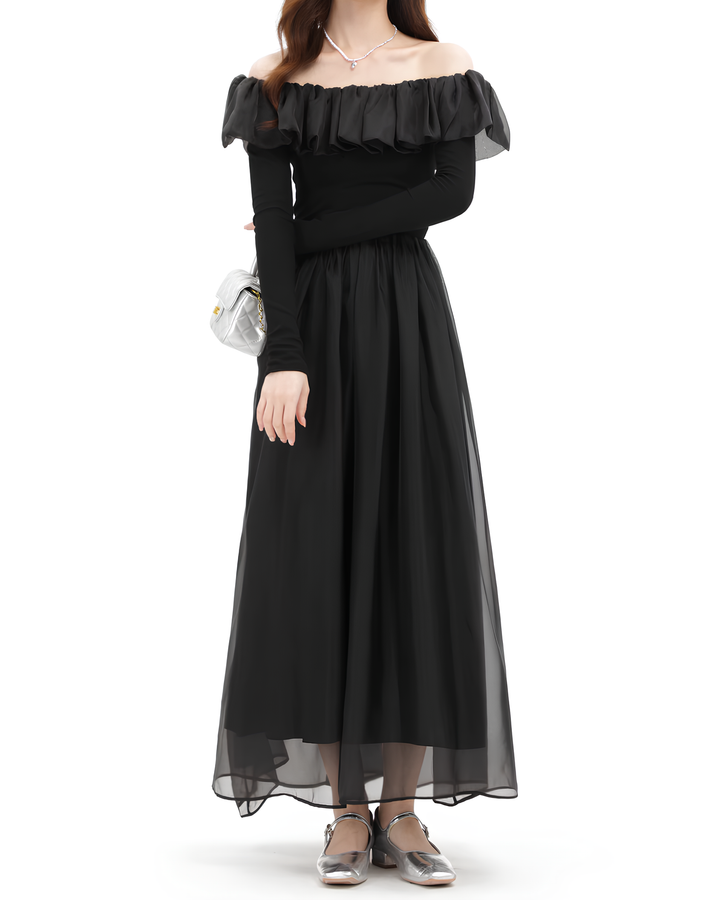 オフショルシアーワンピース Mc 771