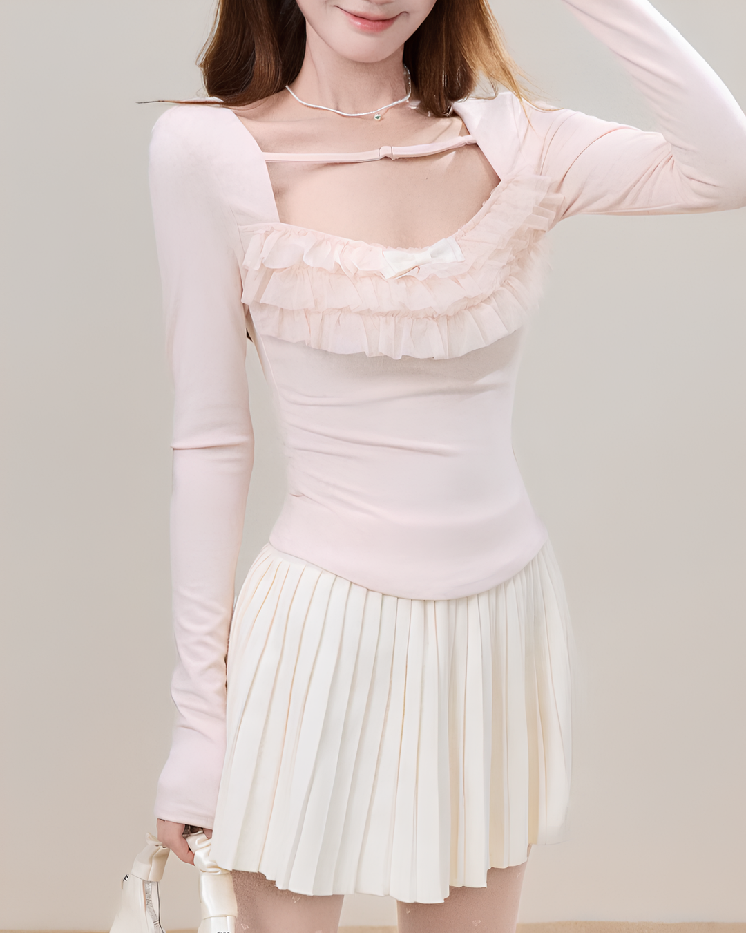 フリルリボントップス Mc 789