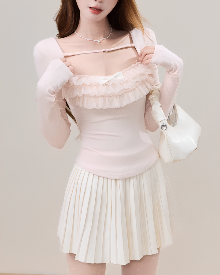 フリルリボントップス Mc 789