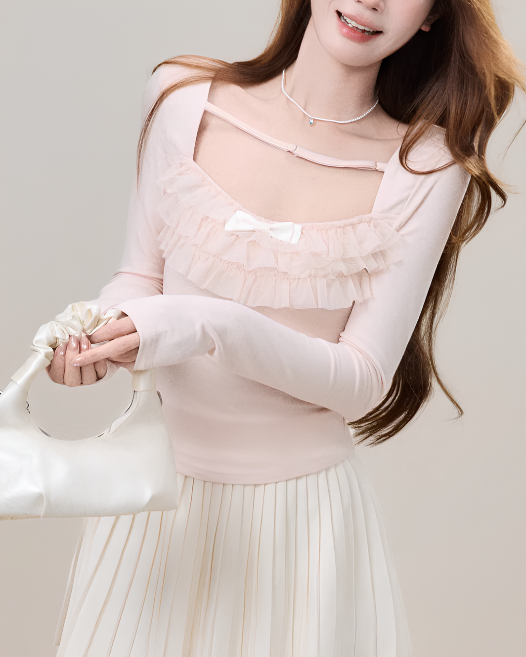 フリルリボントップス Mc 789