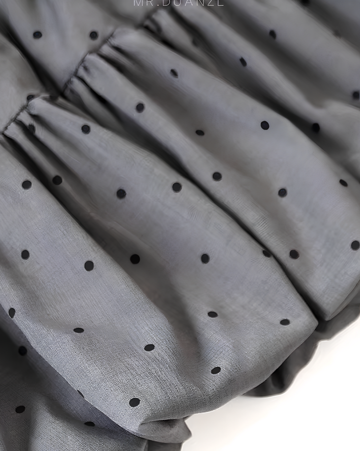 ドットティアードミニスカート Mc 803