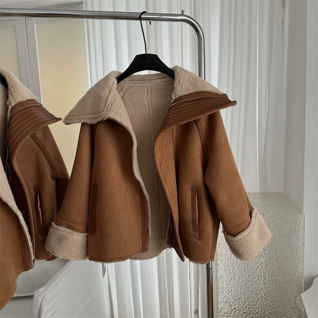 ボアカラールーズジャケット Mc 566