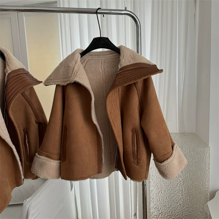 ボアカラールーズジャケット Mc 566