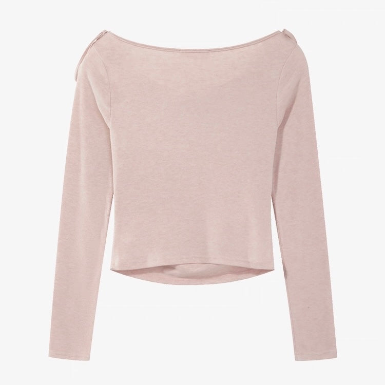 ショルダーリボンドレープトップス Mc 553