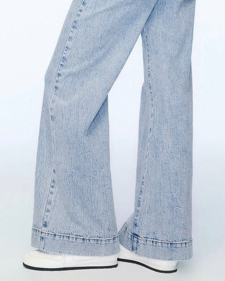 ダブルリボンデニムワイドパンツ　Mc 680