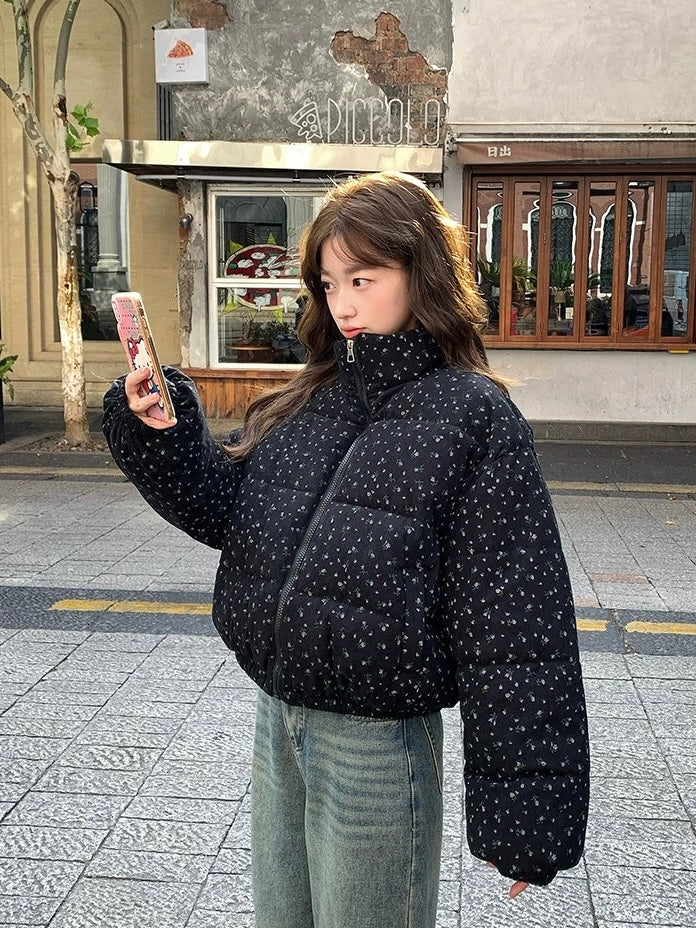 フラワーボリュームショートダウン Mc 593