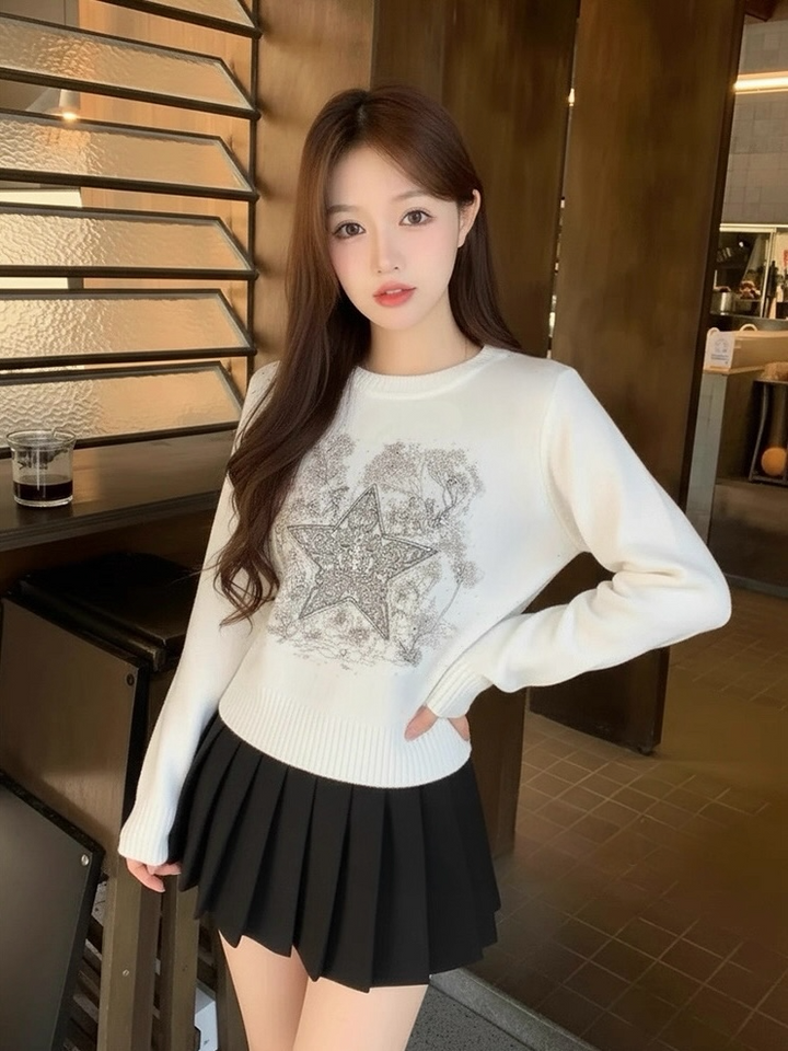 クラシックスターニットトップス Mc 650