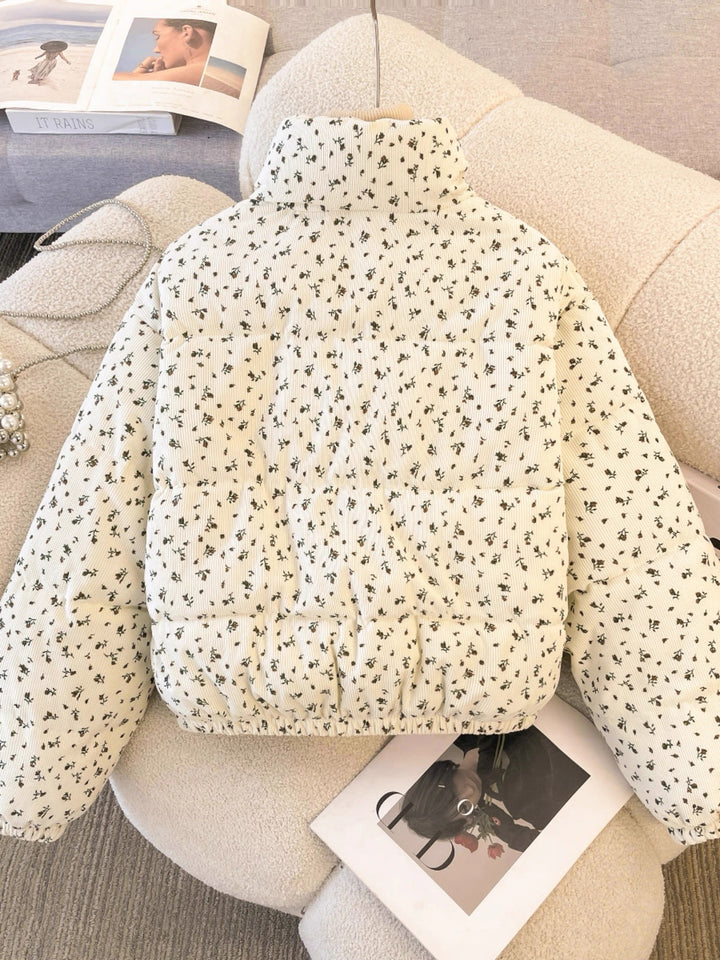 フラワーボリュームショートダウン Mc 593