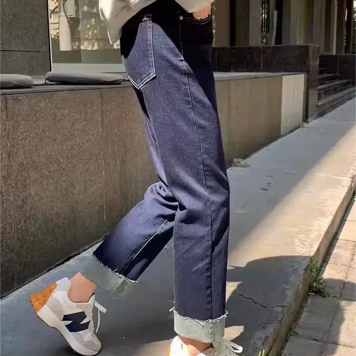 ハイウエストストレートカットデニムパンツ Mc 322