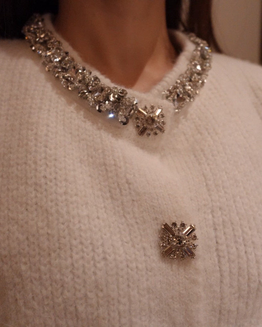 ホリデービジューニットカーディガン Mc 672