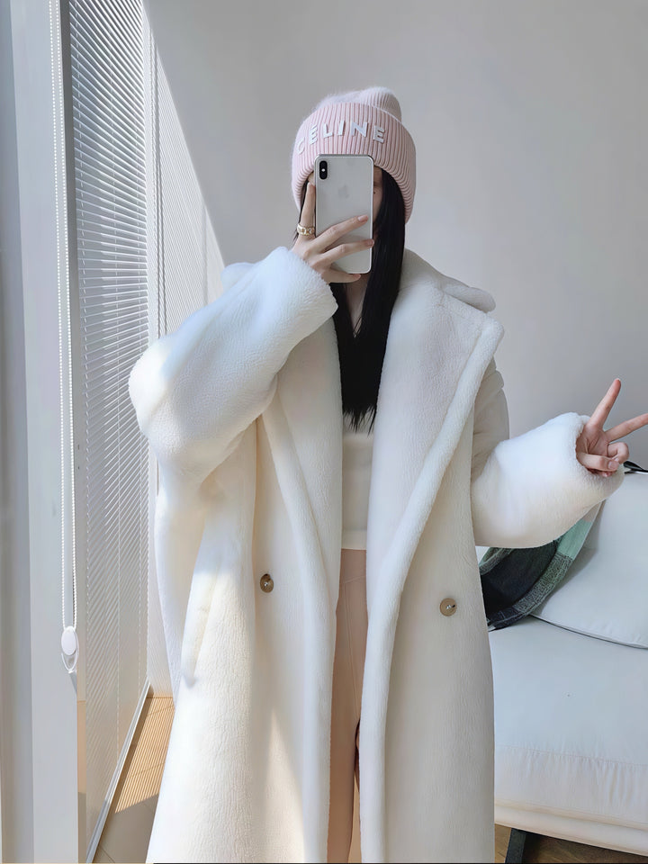 エアリーボアロングコート Mc 592