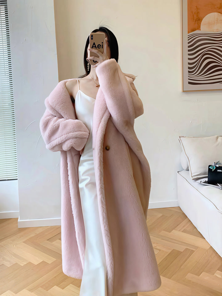 エアリーボアロングコート Mc 592