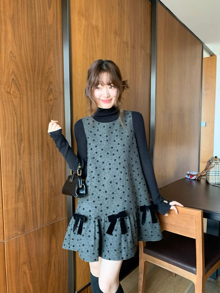 ドットティアードジャンスカ×タートルセット Mc 616