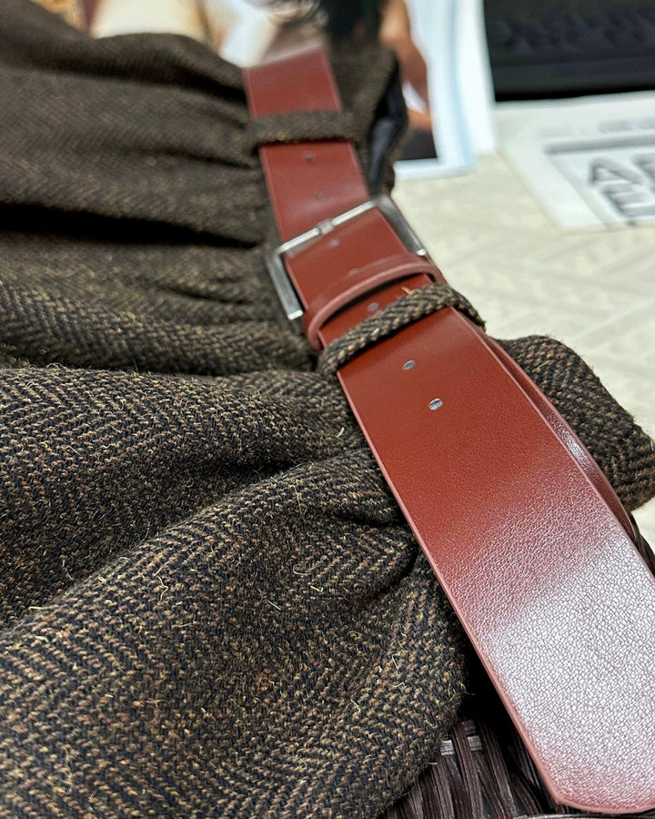 ベルト付きチュールレイヤードミニスカート Mc 768