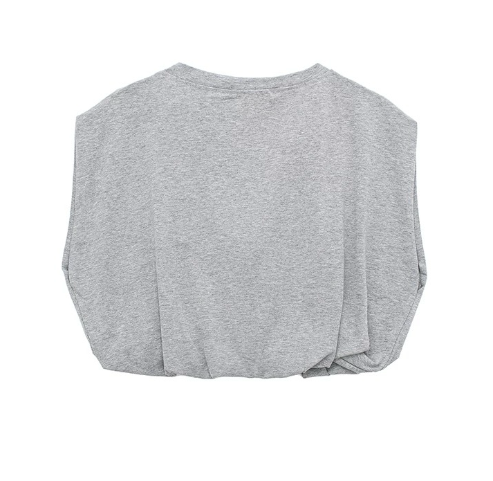 カットオフツーピースノースリーブプリントＴシャツ Mc 200