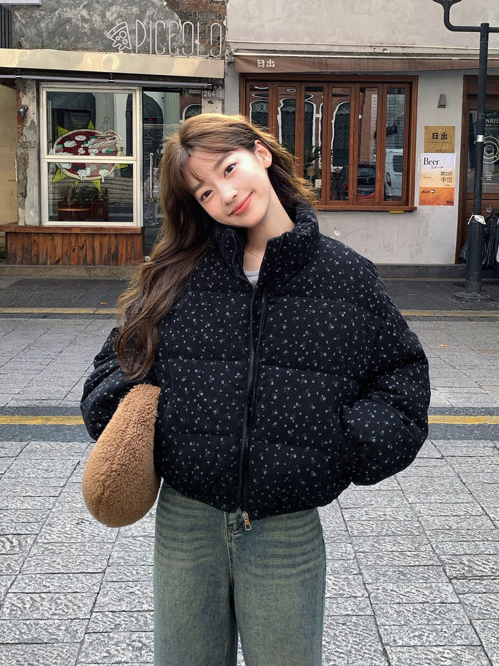 フラワーボリュームショートダウン Mc 593