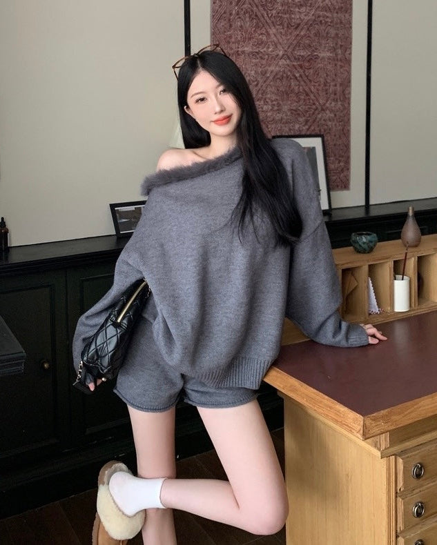 ワンショルファーニットセットアップ Mc 290 – micury