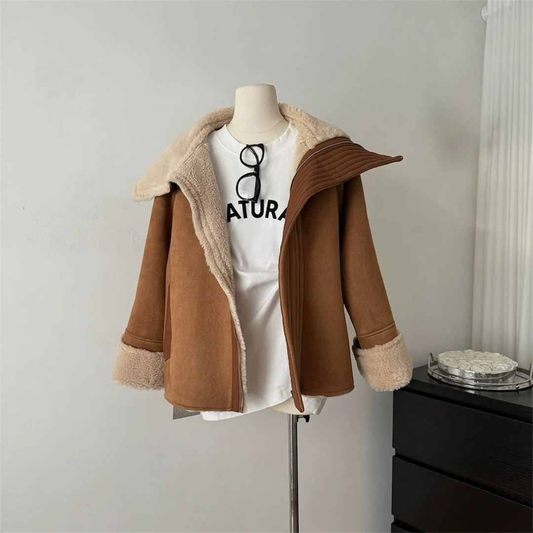 ボアカラールーズジャケット Mc 566