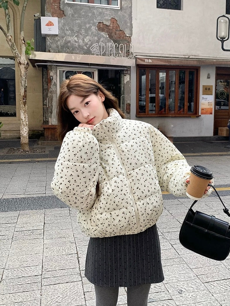 フラワーボリュームショートダウン Mc 593