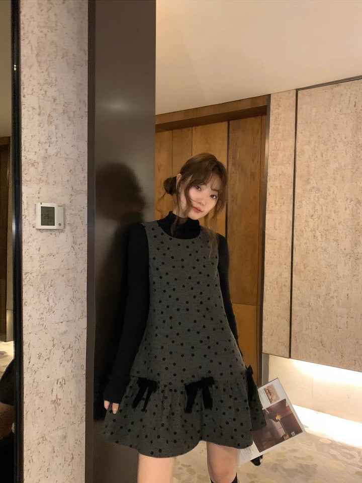 ドットティアードジャンスカ×タートルセット Mc 616