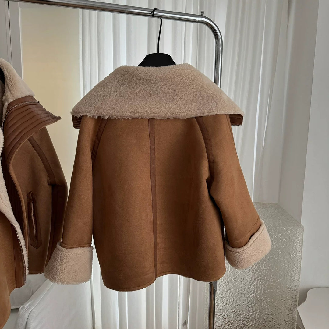 ボアカラールーズジャケット Mc 566